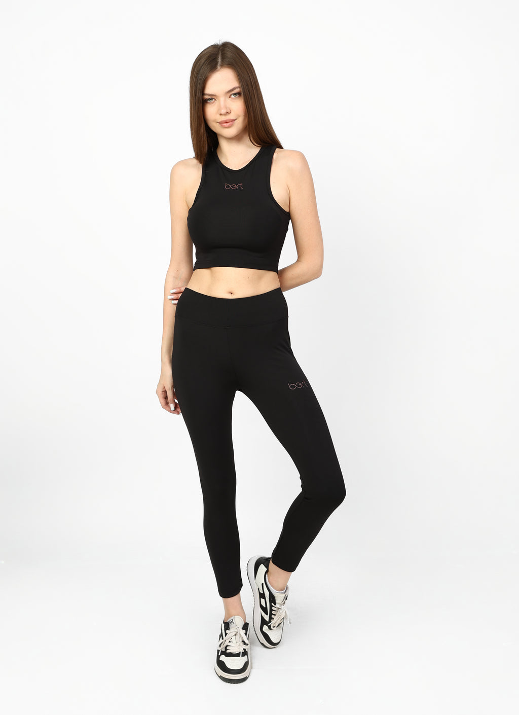 "Bert" two-piece body sculpting sports set.