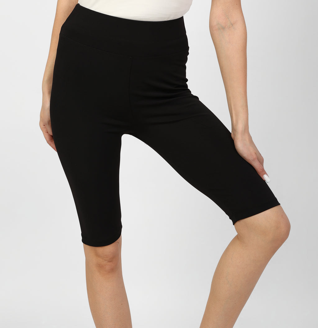 Sports leggings with a high waist and elastic design