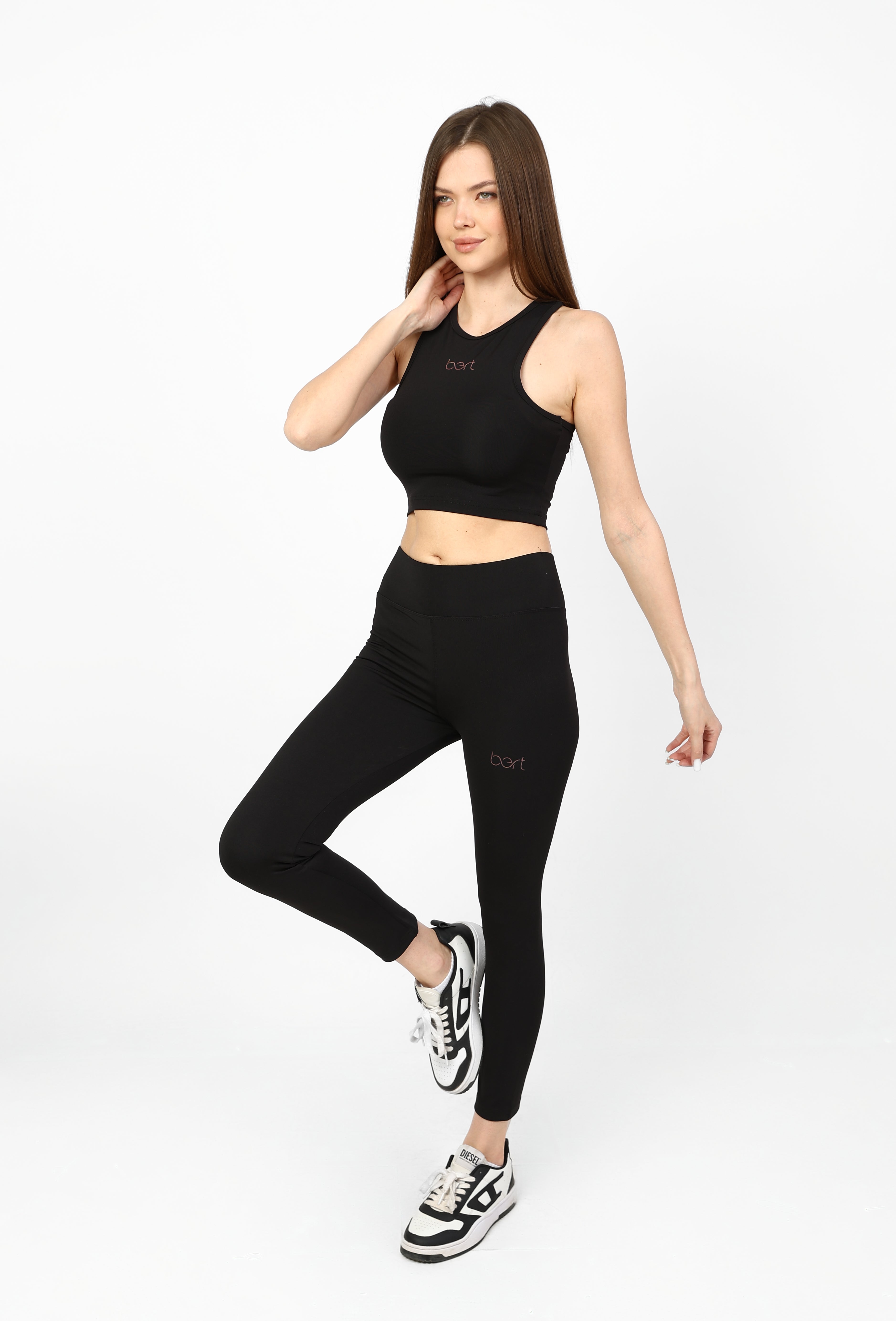 "Bert" two-piece body sculpting sports set.