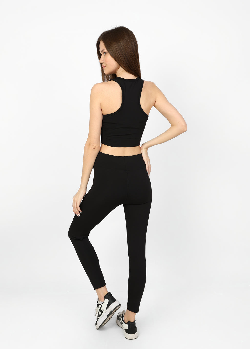 "Bert" two-piece body sculpting sports set.